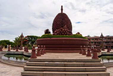 Monument of durian, Kampot, Cambodia clipart