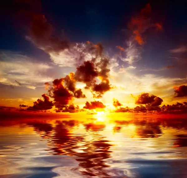 Карибський захід сонця — стокове фото