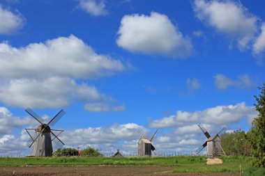 Windmills, Saaremaa clipart