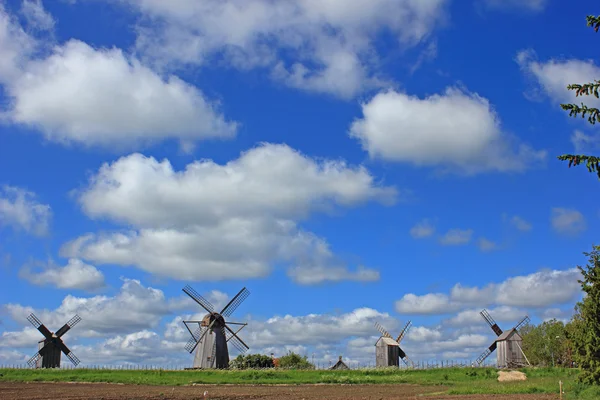 Windmills, Saaremaa — Stock Photo, Image