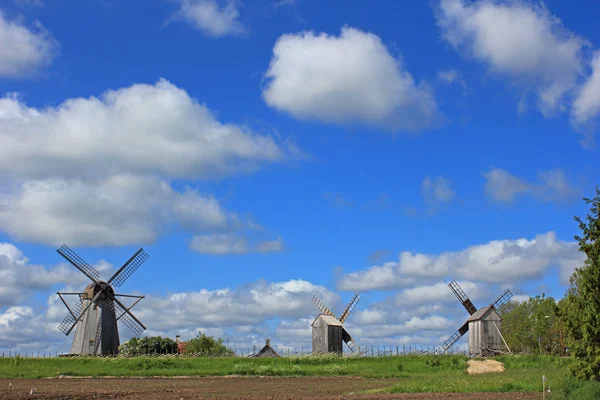 stock image Windmills, Saaremaa