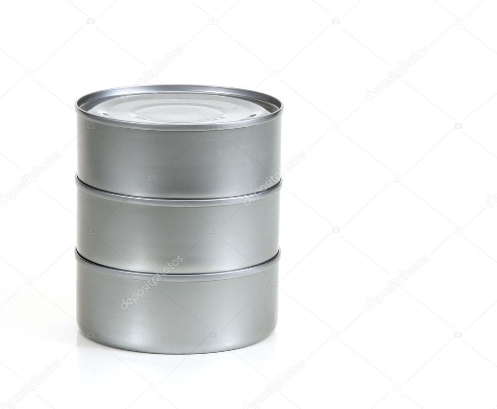 Stacked Tin Cans