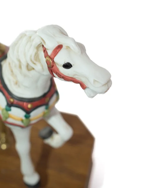 Miniatuur carrousel horse — Stockfoto