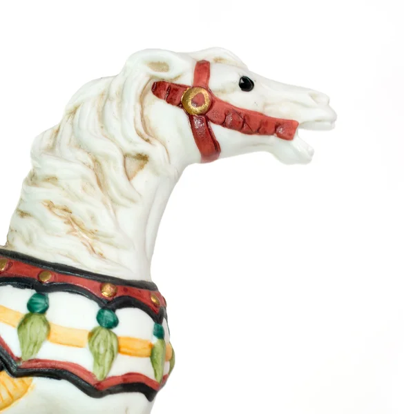Miniaturowe karuzela konia — Zdjęcie stockowe