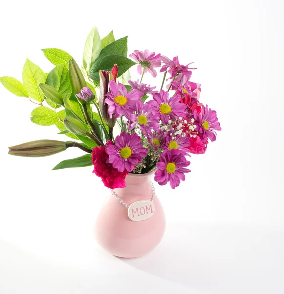 Rosa Muttertagsblumen — Stockfoto