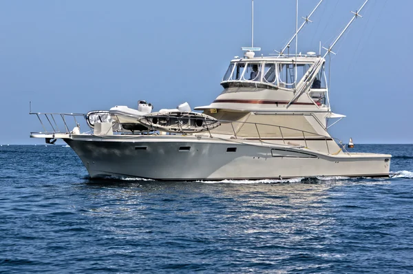 stock image Sportfisher Yacht at Sea