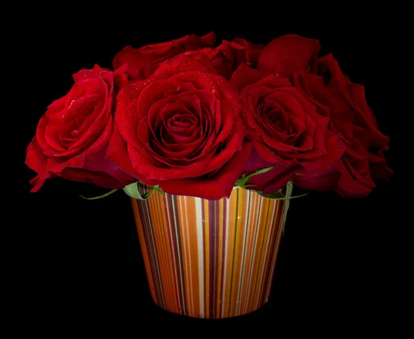 ช่อดอกกุหลาบแดง — ภาพถ่ายสต็อก