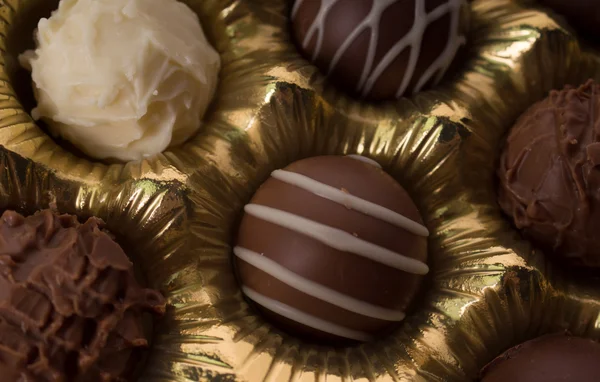 stock image Box of Chocolate Truffles