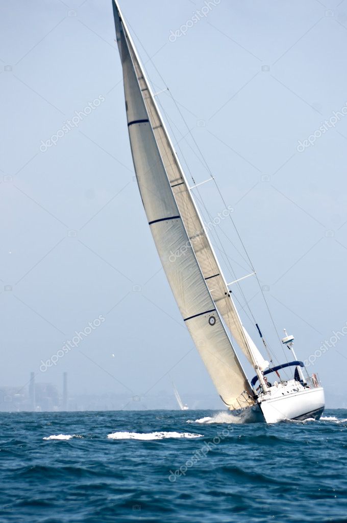 sailboat stock image