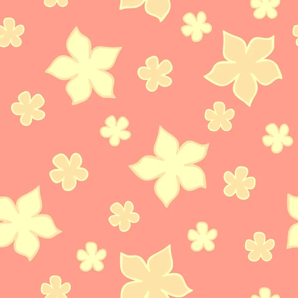 Elegance flower seamless pattern — Stock Vector