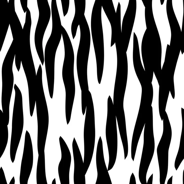 Zebra bőr zökkenőmentes minta Vektor Grafikák