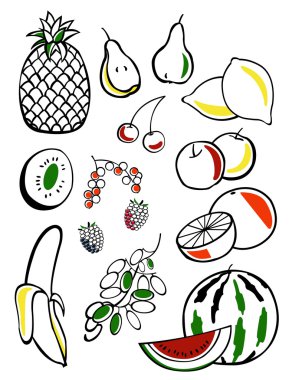 Fruits clipart