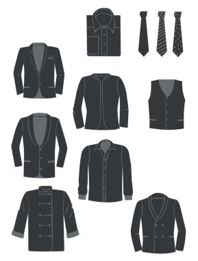 Menswear clipart