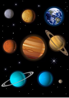 Solar system clipart