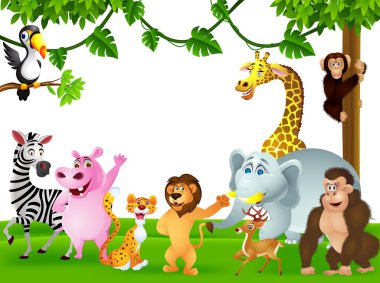 Animal cartoon clipart