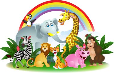 Animal cartoon clipart