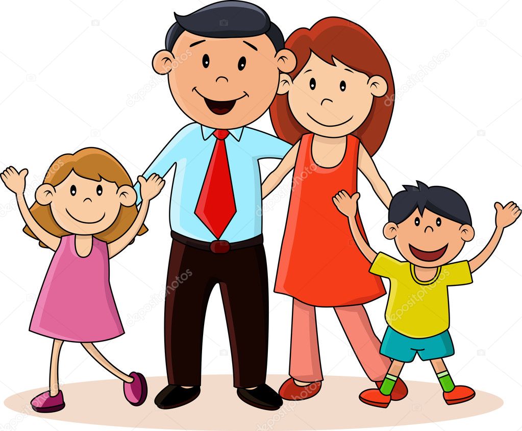 Happy family Stock Vector Image by ©idesign2000 #11907565