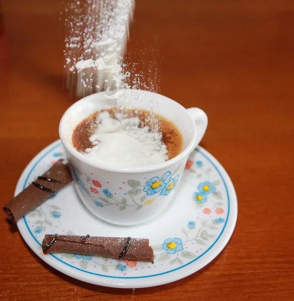 コーヒーとクリーム — ストック写真