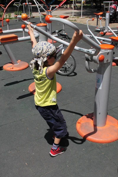 Fitness vybavení pro děti — Stock fotografie