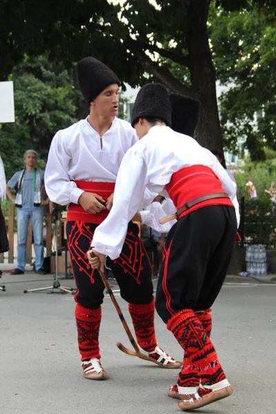 세르비아어 댄서 — 스톡 사진