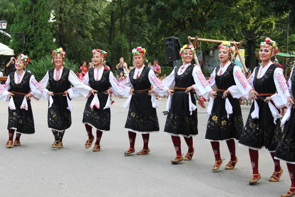 保加利亚的舞者 图库图片