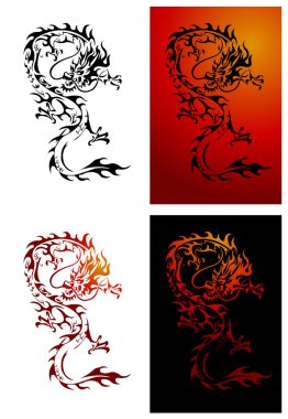 Dragon Illustrator clipart