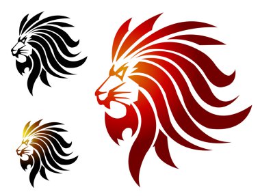 Lion Mascot clipart