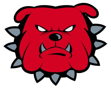 Bulldog Mascot clipart