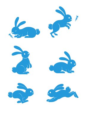 Rabbit Set clipart