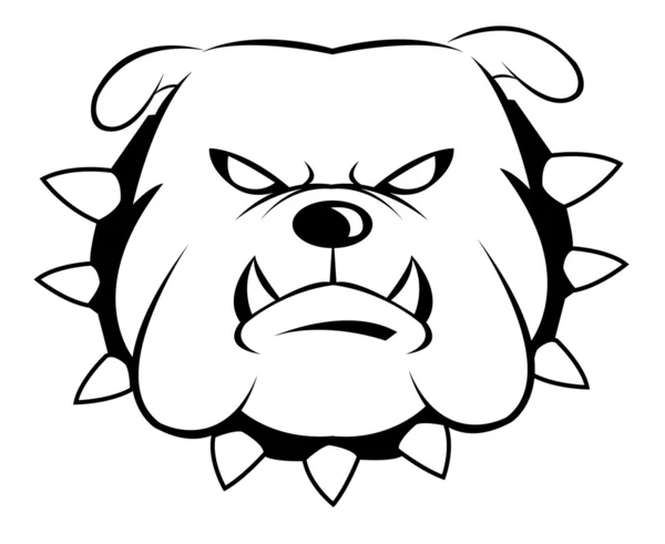 Bulldog. — Vector de stock
