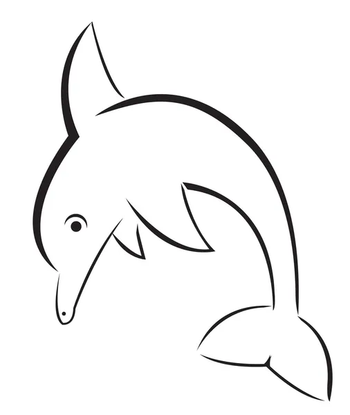 Дельфін — стоковий вектор