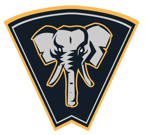 Символ слона — стоковый вектор