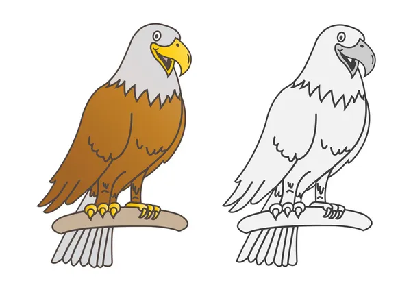 Vector de águila — Vector de stock