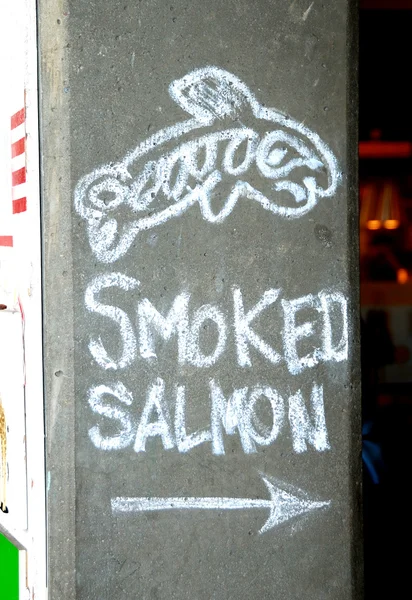 Smoked Salmon — Stock Photo, Image