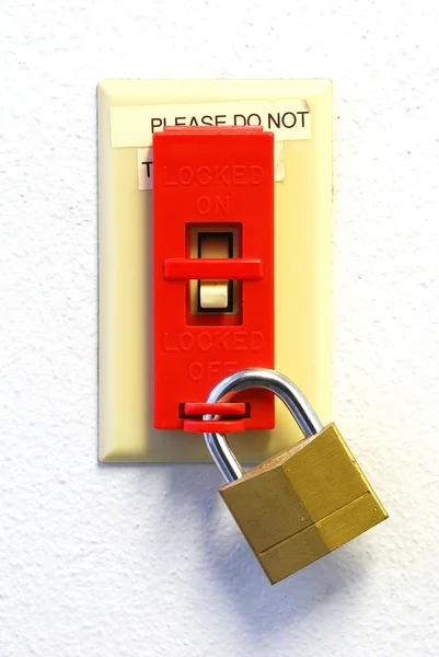 Lockout Tagout — Stock Photo, Image