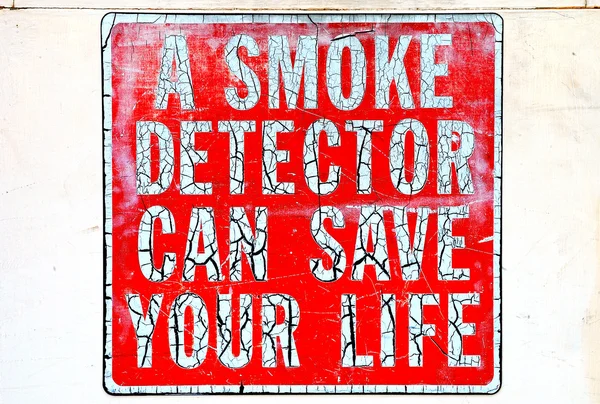 Detector de fumo — Fotografia de Stock