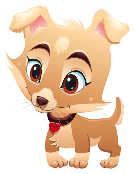 Funny baby hond — Stockvector