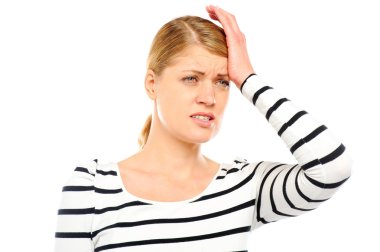 baş ağrısı olan genç