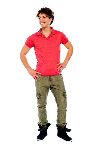 Full length view of handsome guy — Stock Photo, Image