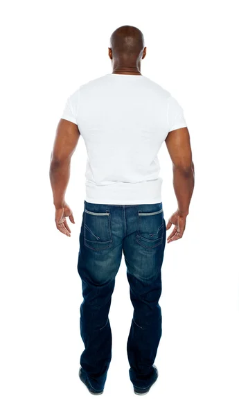 Rear view of stylish young man — Stock Photo, Image