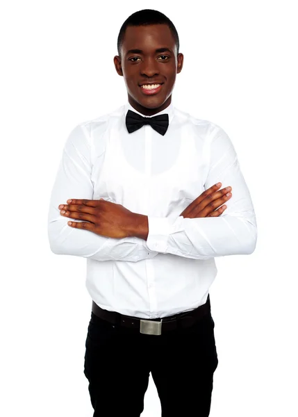 Portrait of young african guy — Stock Photo, Image
