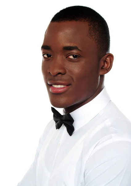 Retrato de close-up do empresário africano — Fotografia de Stock