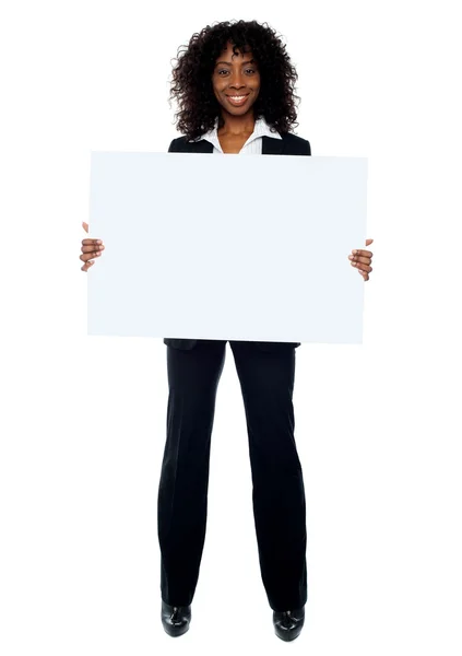Full length shot of african business lady — Stock Photo, Image