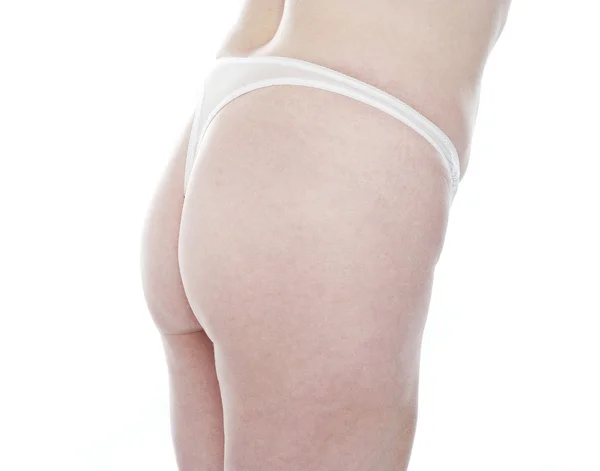 Matured woman hips. Closeup shot — Stock Photo, Image