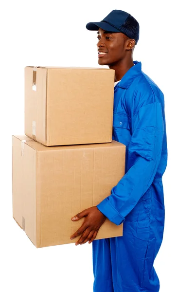 Where can I keep your carton boxes? — Stock Photo, Image