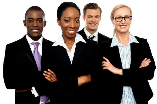 Portrait of team of business associates — Stock Photo, Image