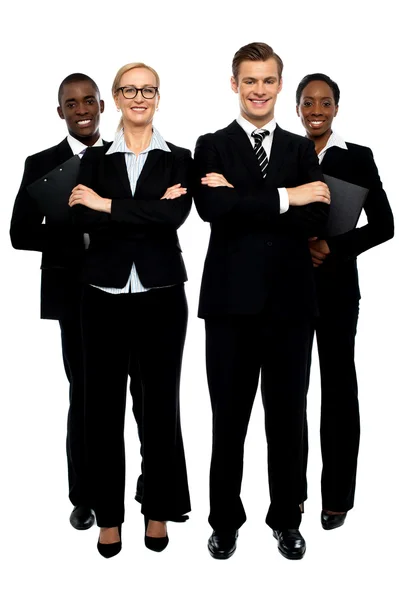 Full length shot of business team — Stock Photo, Image