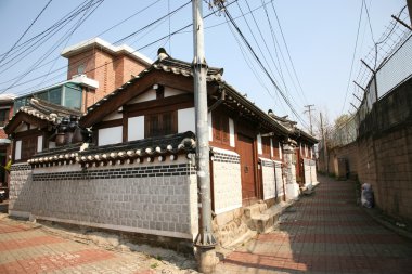 Kore bukchon hanok Köyü