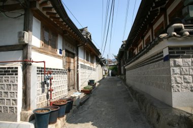 Kore bukchon hanok Köyü