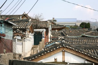 Kore bukchon hanok Köyü